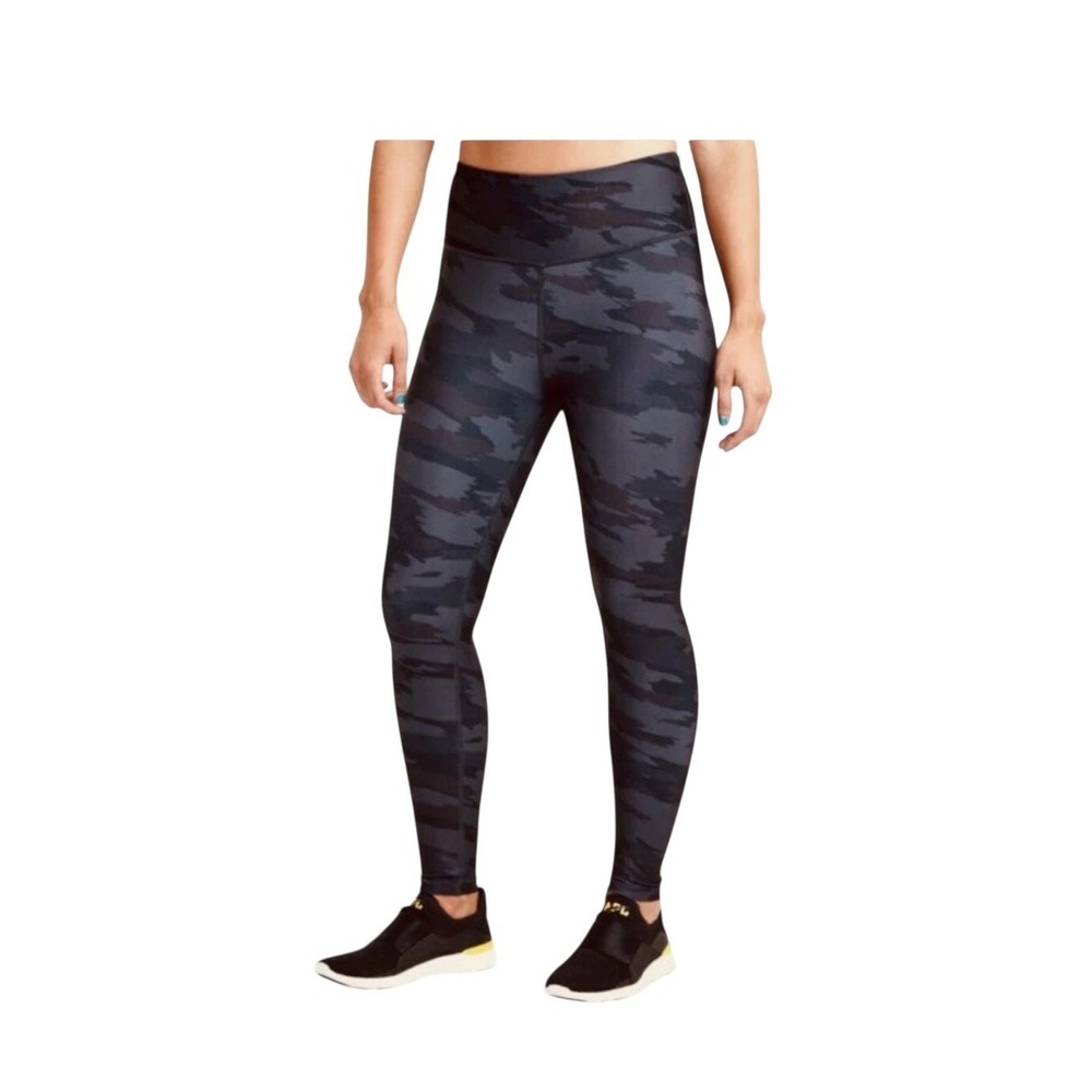 Rachel Zoe Women's High Waist Camo‎ Print Tummy Control Leggings Size M